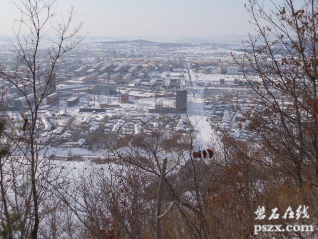 冬日在孤顶子山上闲拍