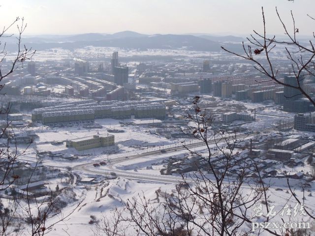 冬日在孤顶子山上闲拍