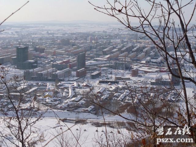 冬日在孤顶子山上闲拍