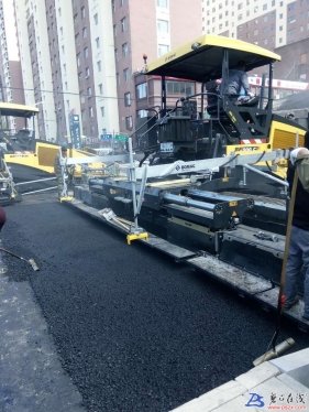 振兴大街的改造工程接近尾声