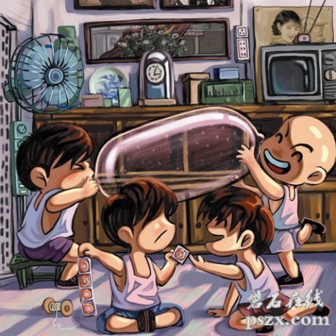 令80后集体落泪的漫画图集